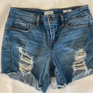 Sophia denim cut off shorts size 4